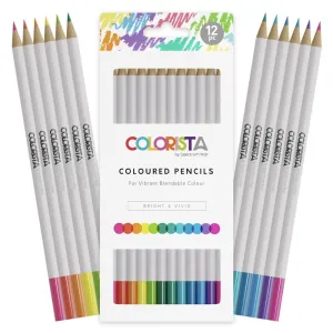 Spectrum Noir Colourista Coloured Pencil 12-pack  Bright & Vivid