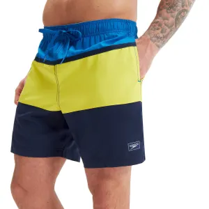 Speedo Mens Colorblock Redondo Edge Volley 17" Shorts