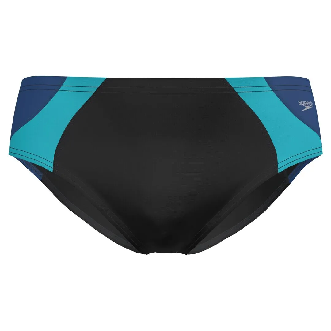 Speedo Men's Dual Colorblock One Swim Brief