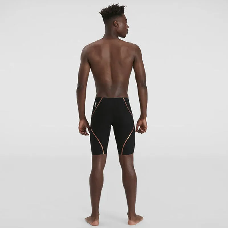 Speedo - Men's Fastskin LZR Pure Intent Backstroke High Waist Jammer - Black/Gold