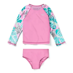 Speedo TODDLER L/S RASHGUARD TWO PIECE