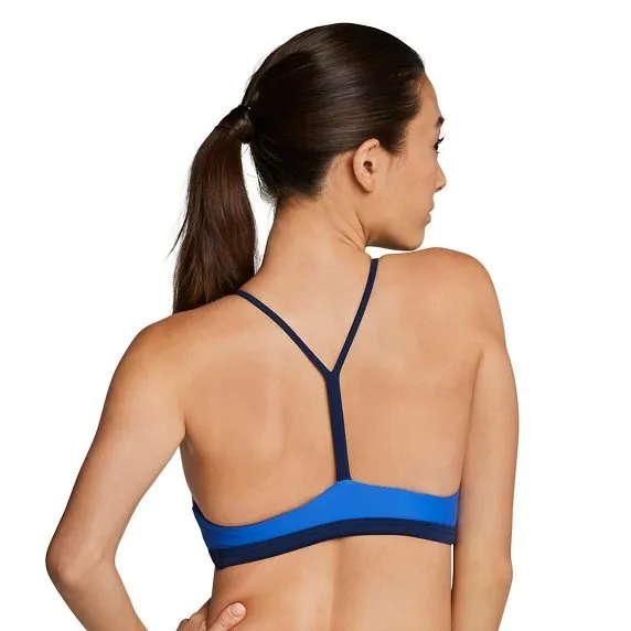 SPEEDO Women's Colorblock High Neck Swim Top