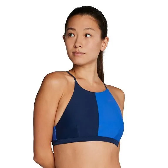 SPEEDO Women's Colorblock High Neck Swim Top