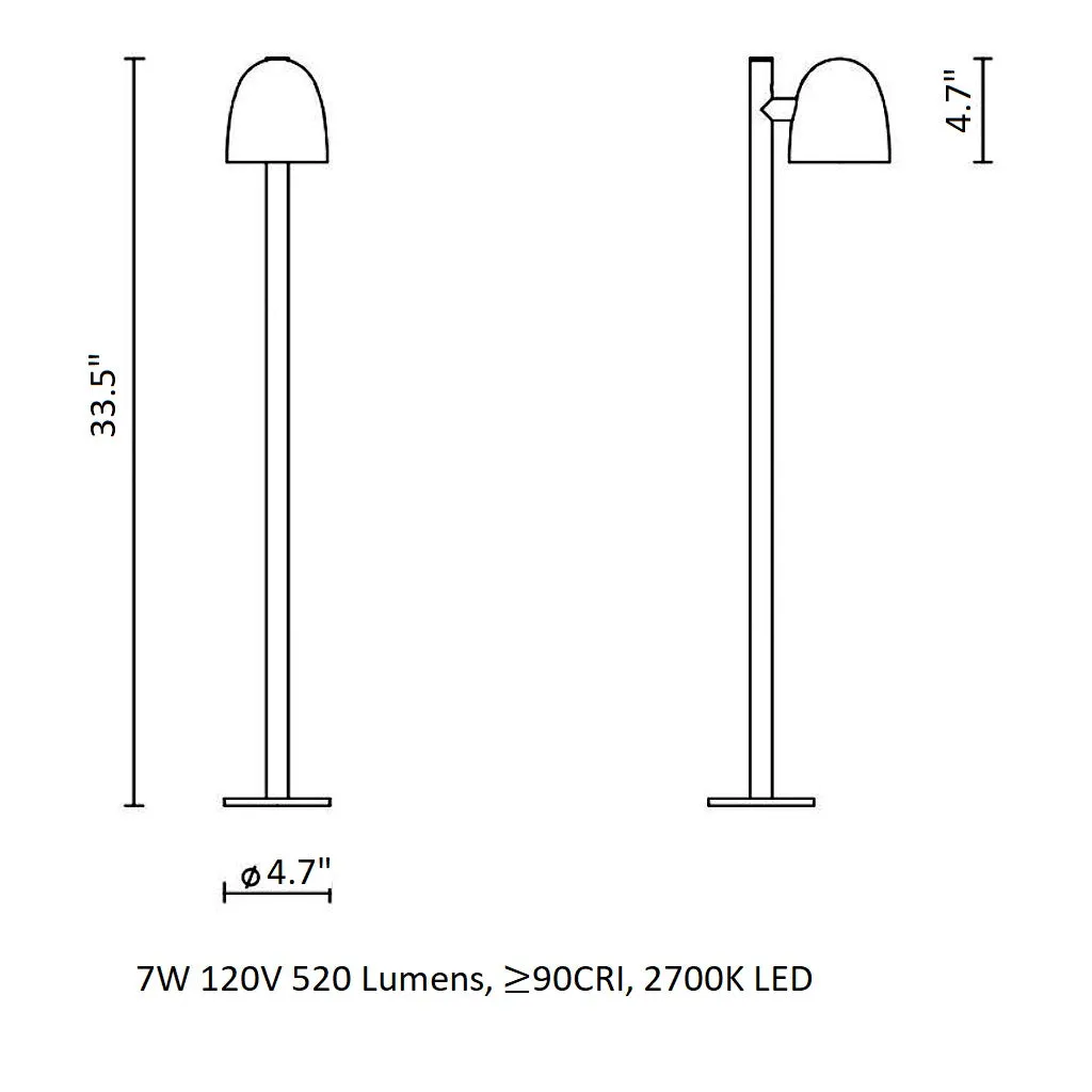 Speers Outdoor Bollard Light