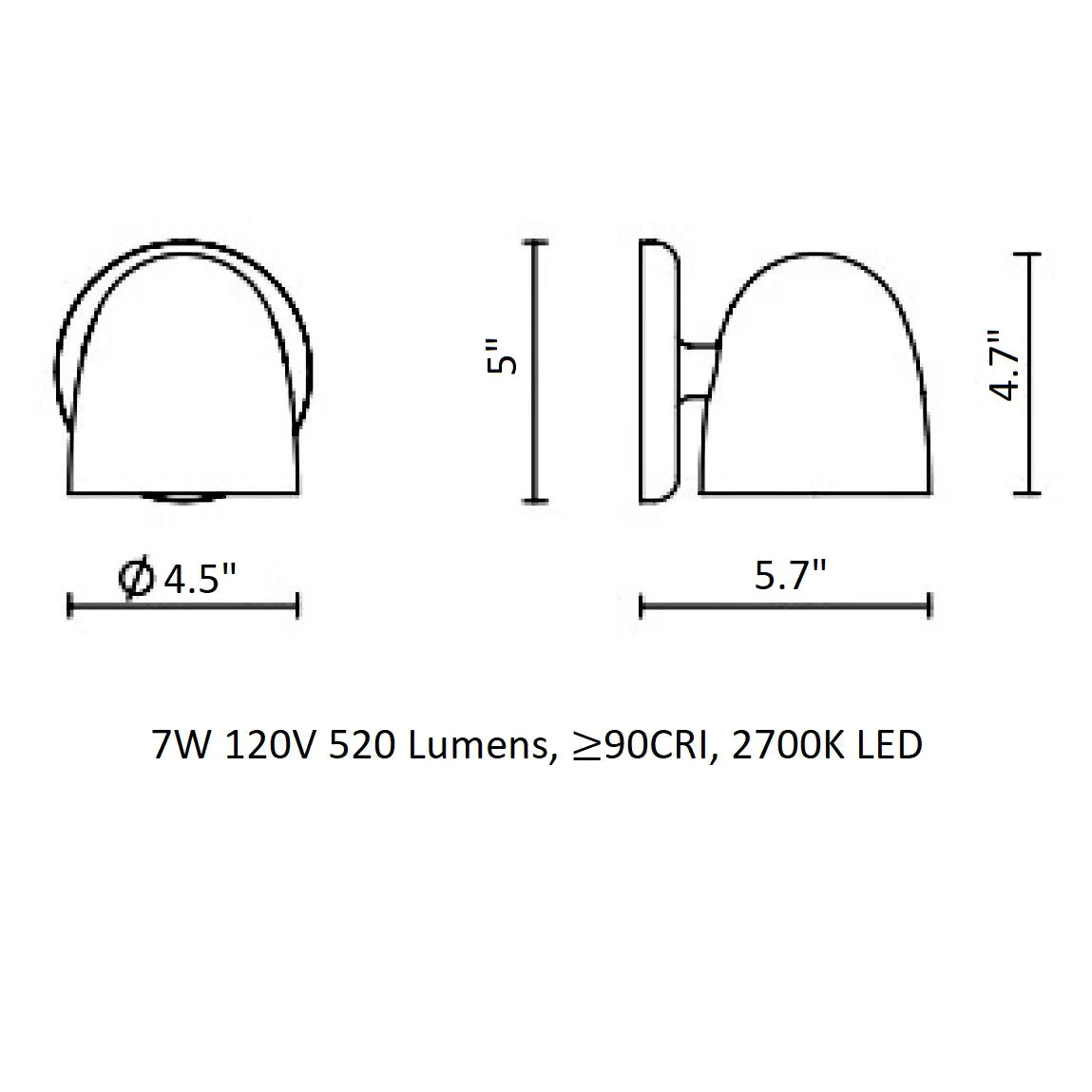 Speers Outdoor W1 Wall Sconce