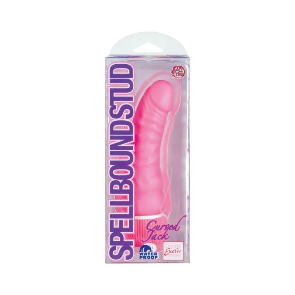 Spellbound Stud Curved Jack Multispeed Waterproof Pink 5.75 Inch