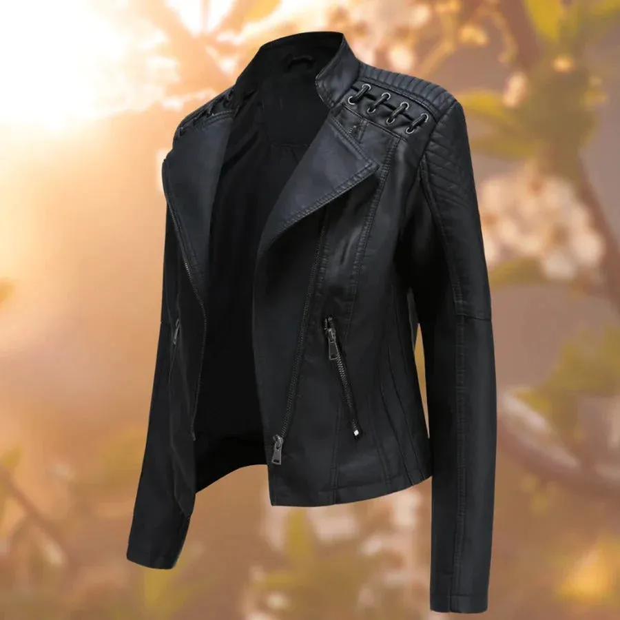 Spencer - Women's Stylish Leather Jacket