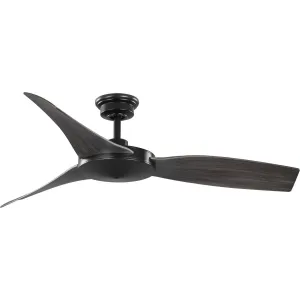 Spicer 54" Ceiling Fan in Matte Black