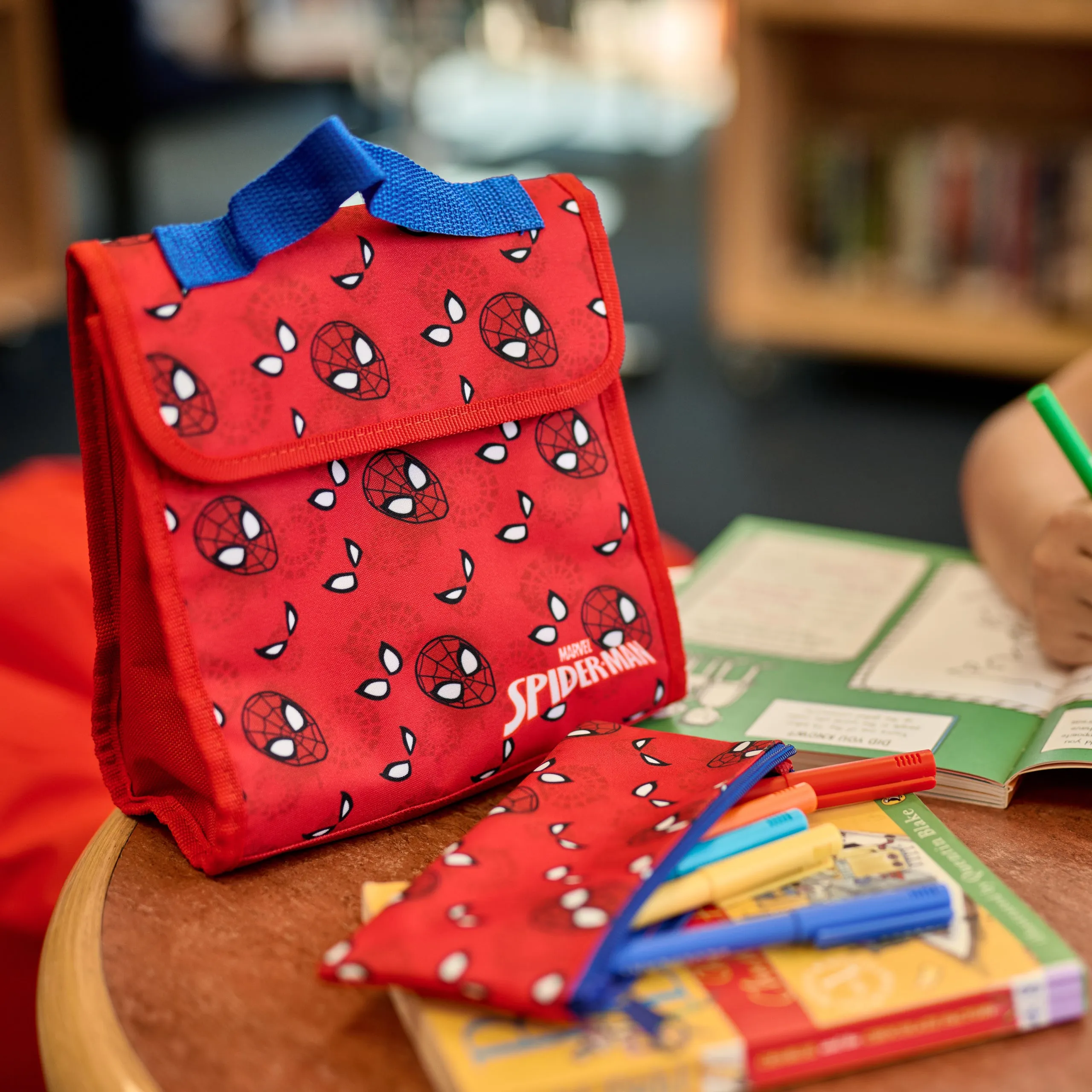 Spiderman 4 Piece Backpack Set