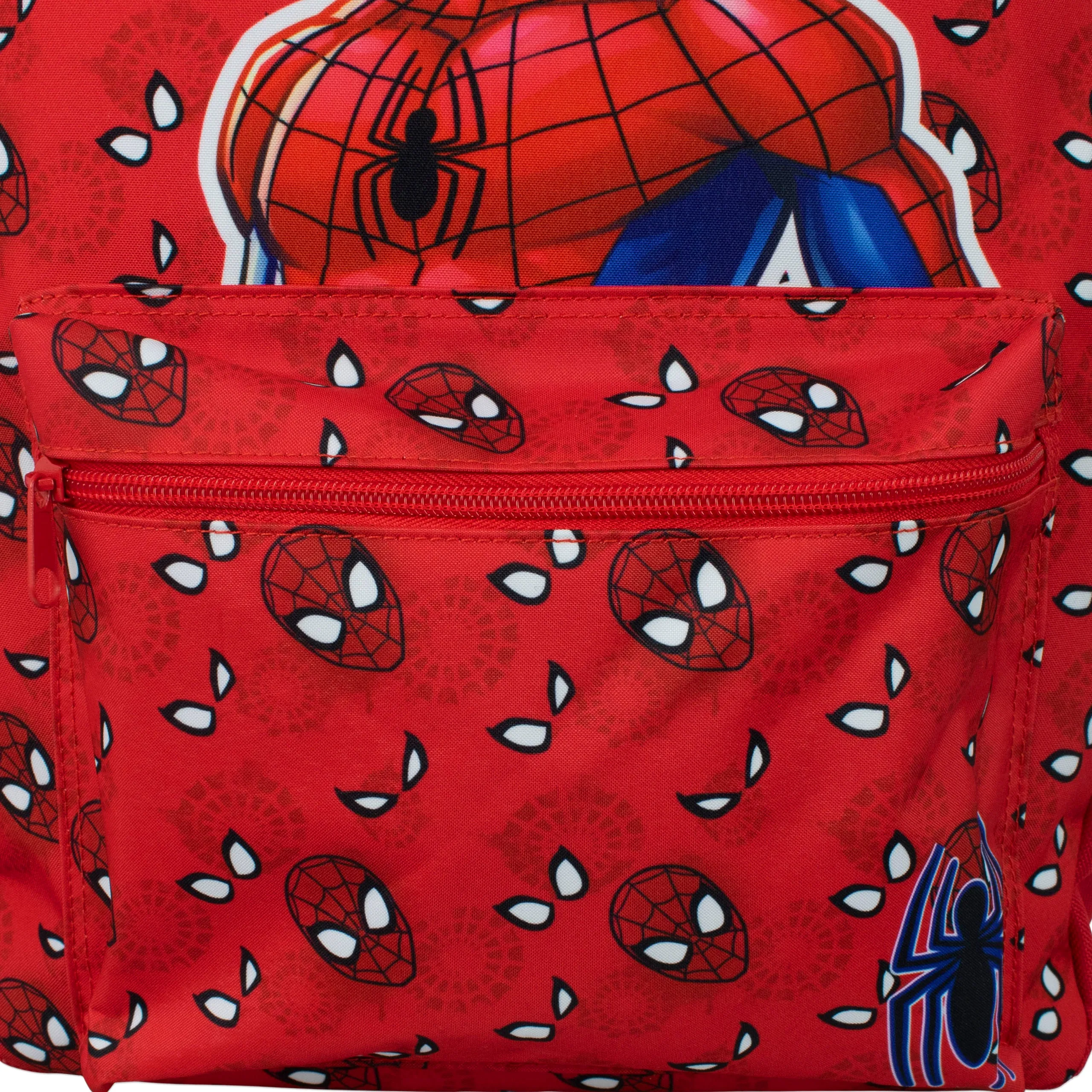 Spiderman 4 Piece Backpack Set