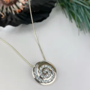 Spiral Gem Pendant - VP226