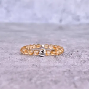 Spiral Serenity - Citrine Bracelets