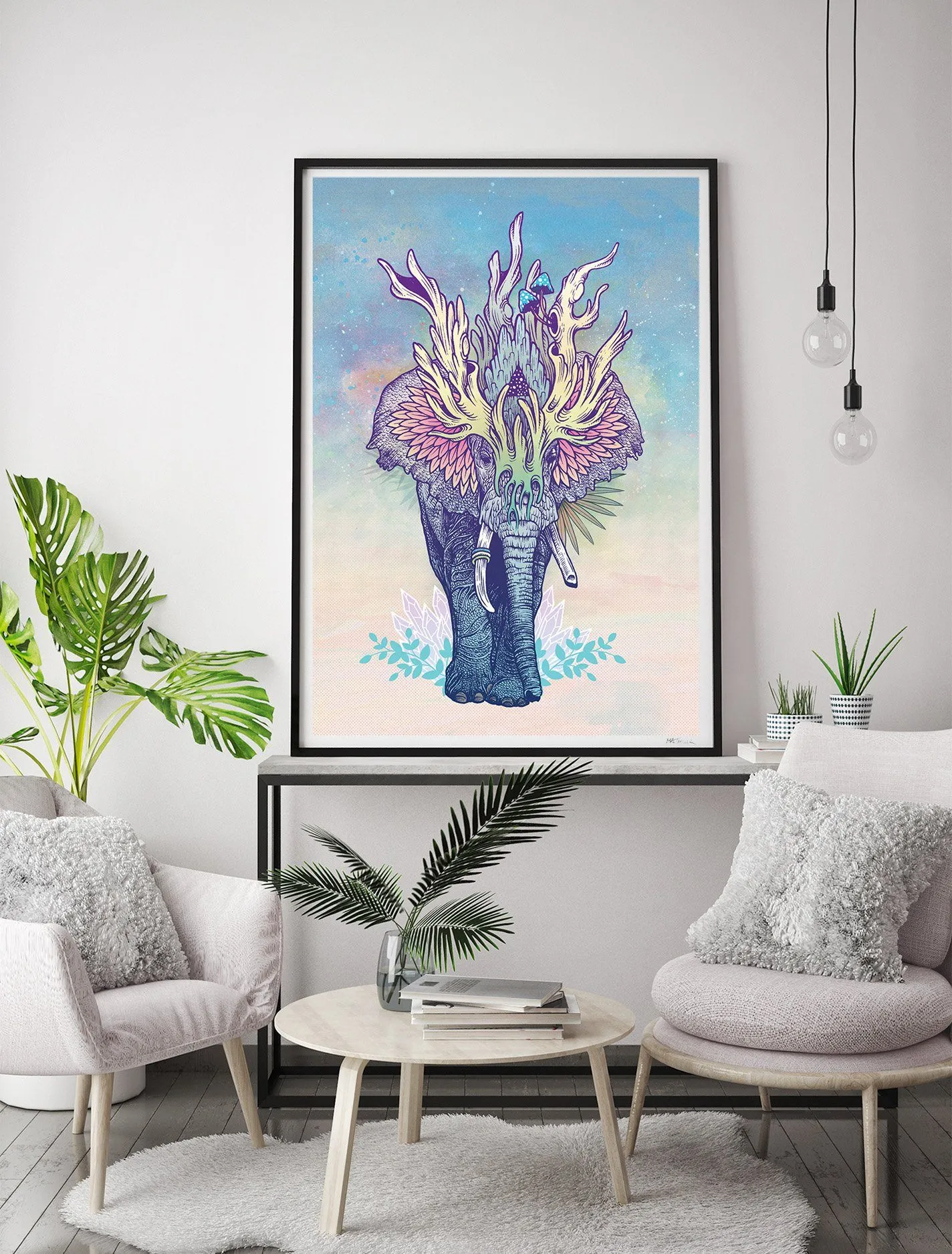 Spirit Elephant Fine Art Print