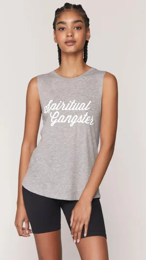 Spiritual Gangster Script Muscle Tank