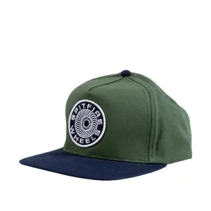 Spitfire Classic '87 Swirl Patch Snapback Dark Green/Navy