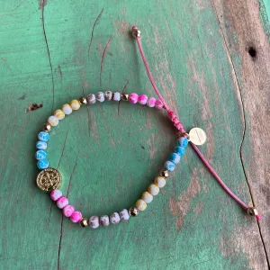 Splatter St Benedict Adjustable Bracelet