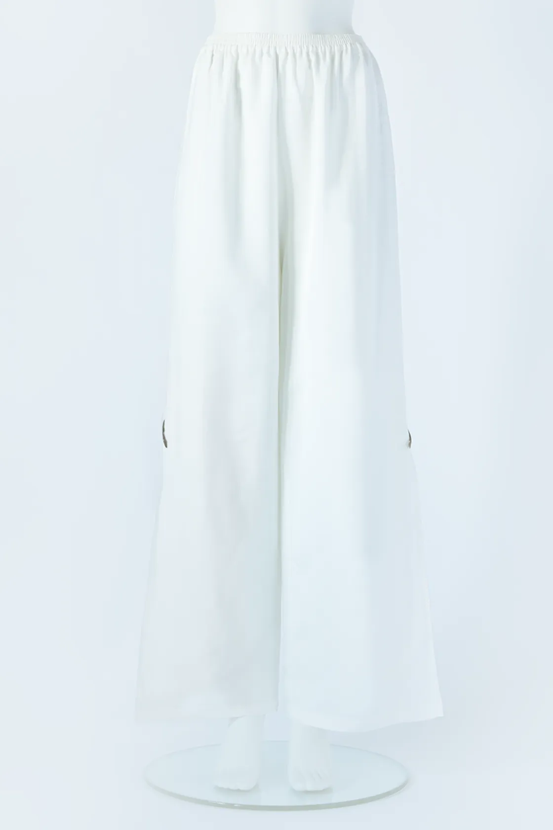 Split Pant in Ecru Limon