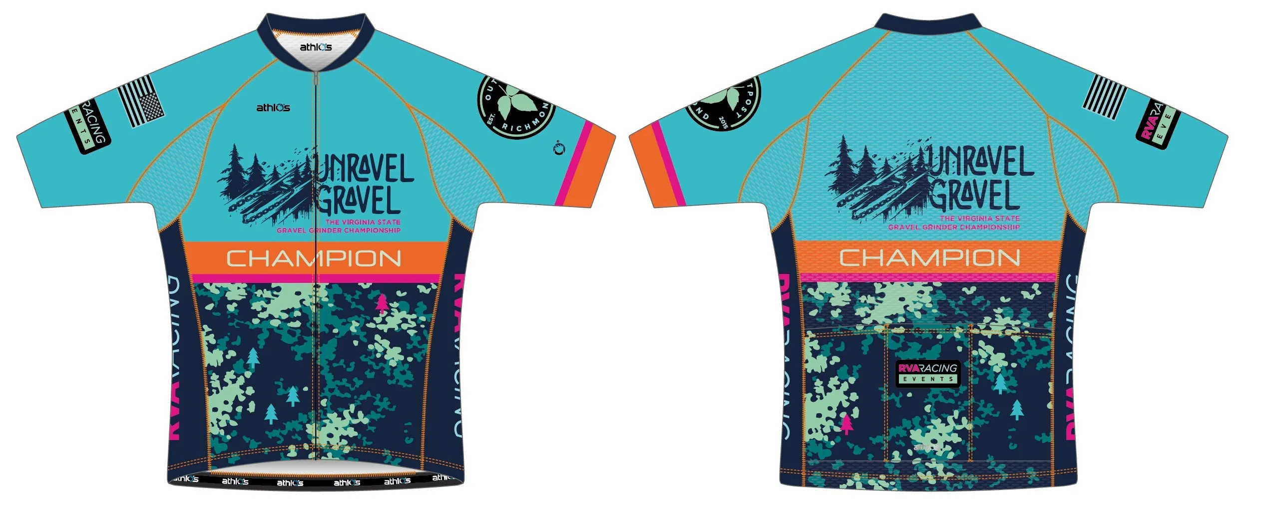 Split-Zero Draft Jersey Women's - Unravel Gravel Champion