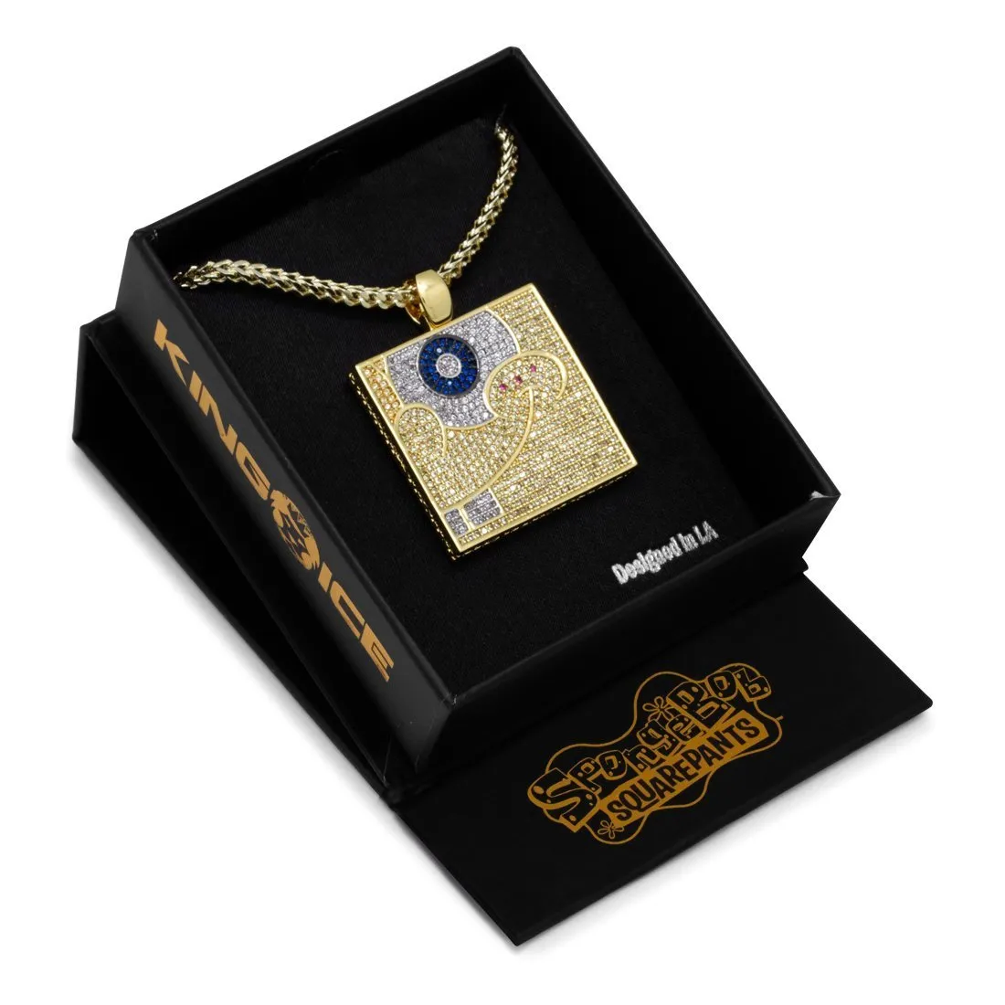 SpongeBob x King Ice - The SpongeBob SquareFrame Necklace