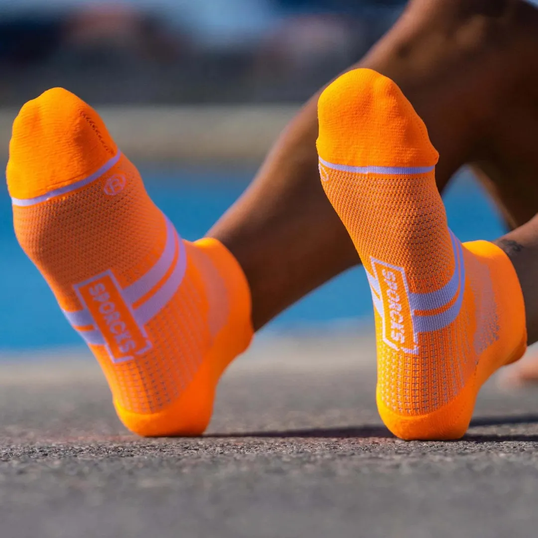 Sporcks - No Shown Running Sock - Nosa Orange