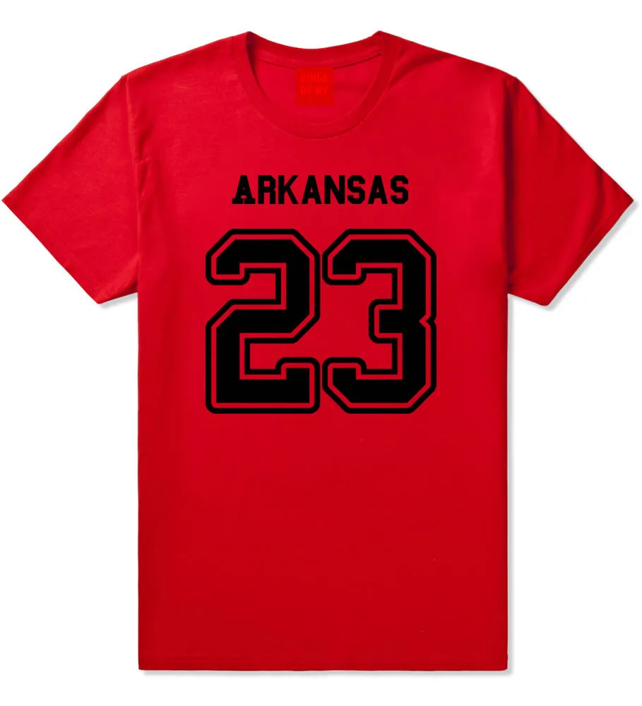 Sport Style Arkansas 23 Team State Jersey Mens T-Shirt