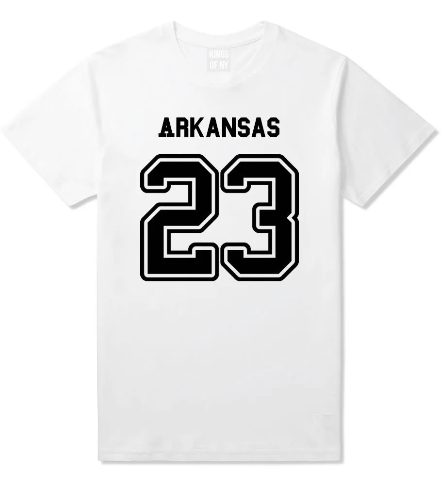 Sport Style Arkansas 23 Team State Jersey Mens T-Shirt