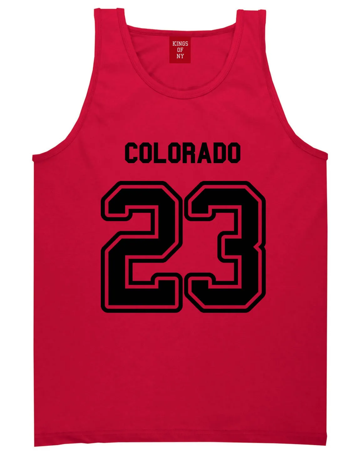 Sport Style Colorado 23 Team State Jersey Mens Tank Top