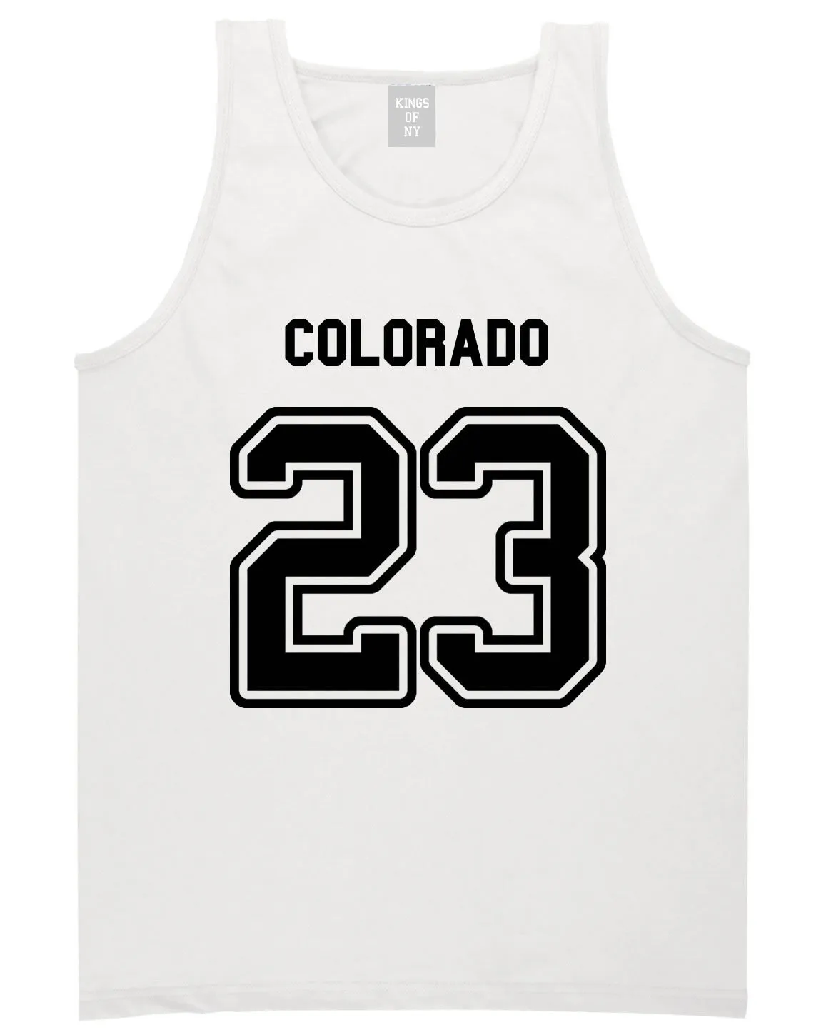 Sport Style Colorado 23 Team State Jersey Mens Tank Top