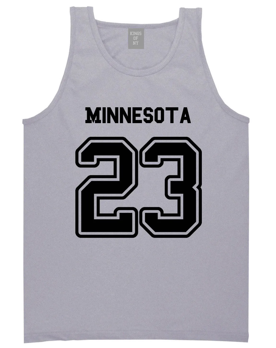 Sport Style Minnestoa 23 Team State Jersey Mens Tank Top