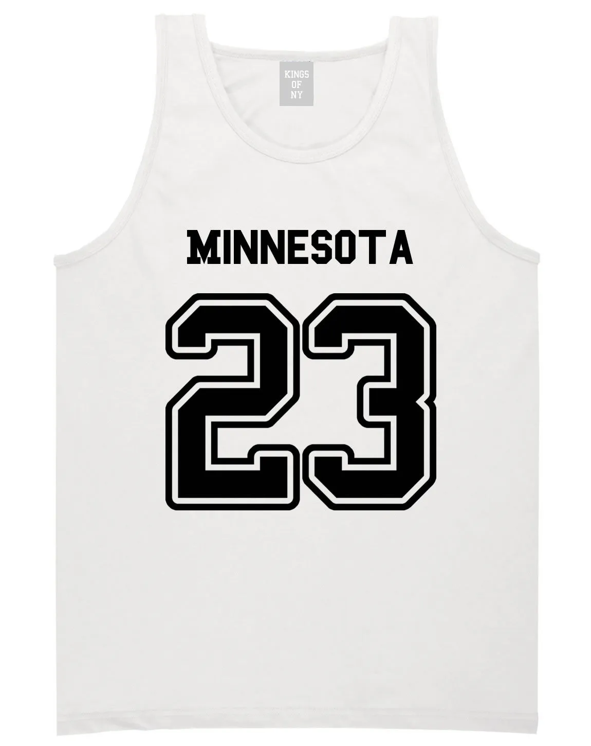 Sport Style Minnestoa 23 Team State Jersey Mens Tank Top