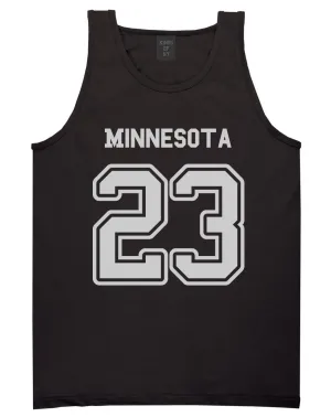 Sport Style Minnestoa 23 Team State Jersey Mens Tank Top