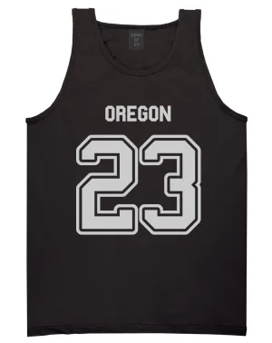 Sport Style Oregon 23 Team State Jersey Mens Tank Top