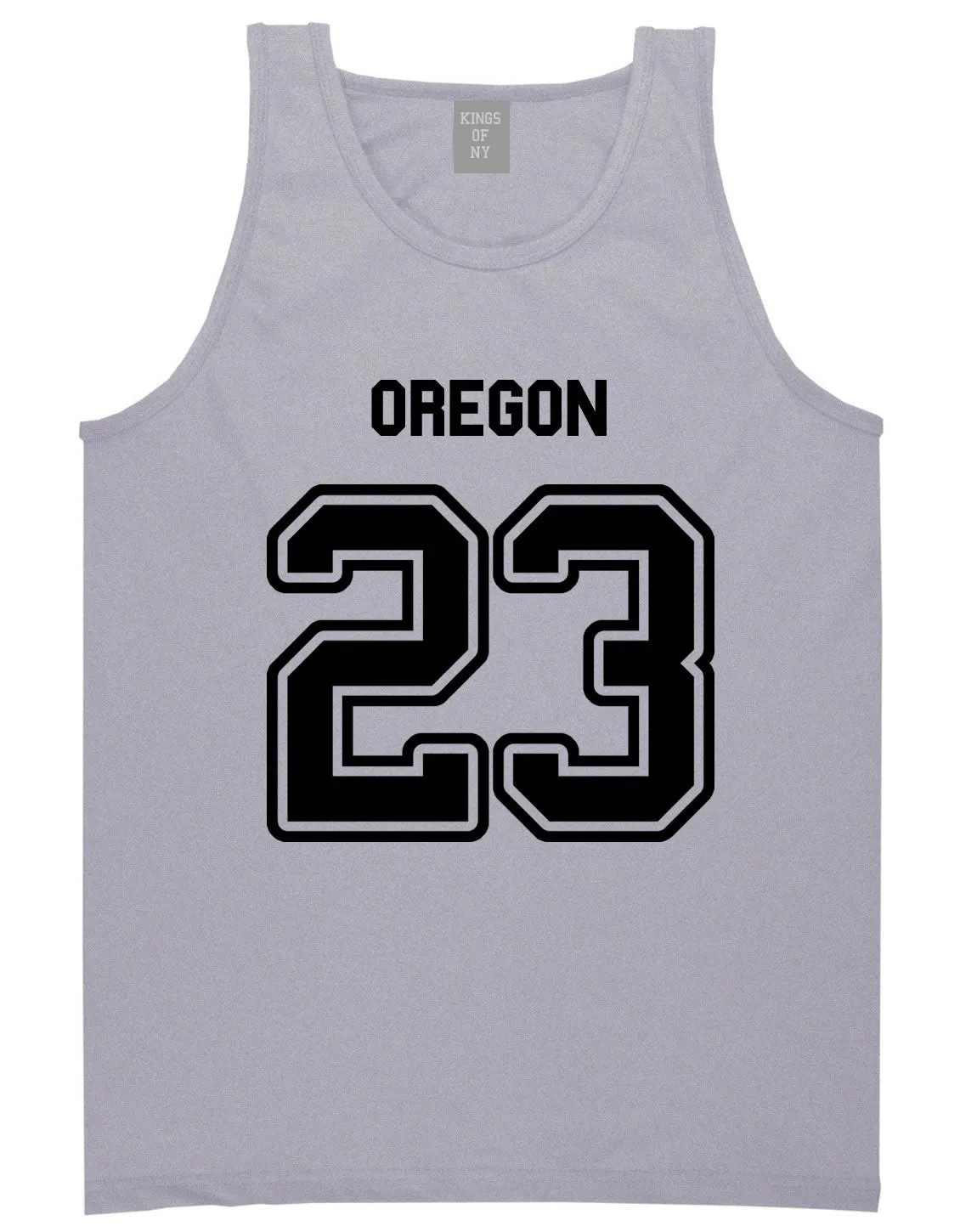 Sport Style Oregon 23 Team State Jersey Mens Tank Top