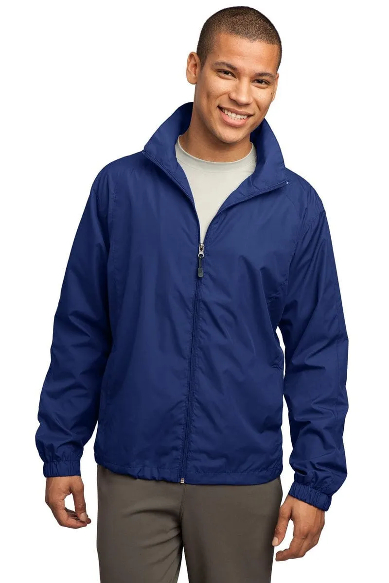 Sport-Tek JST70: Full-Zip Wind Jacket