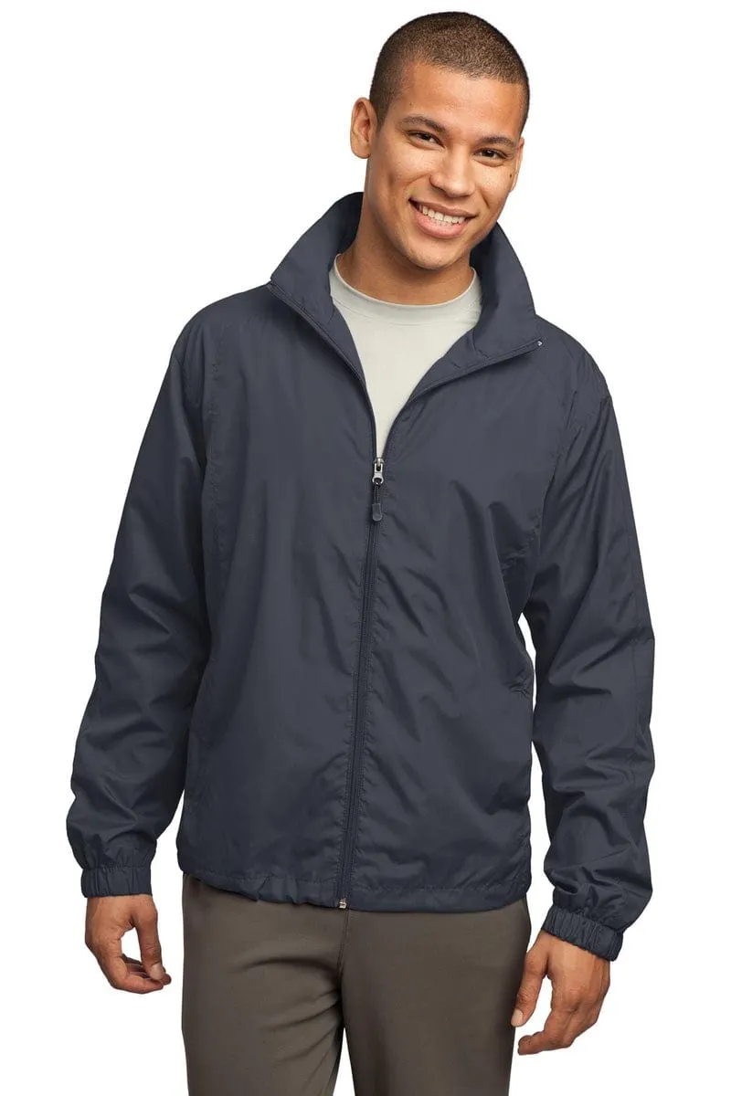 Sport-Tek JST70: Full-Zip Wind Jacket