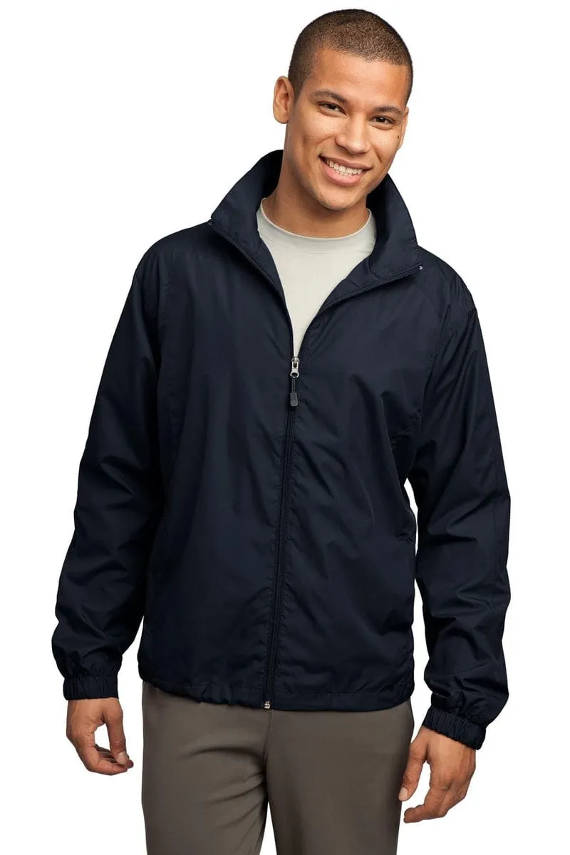 Sport-Tek JST70: Full-Zip Wind Jacket