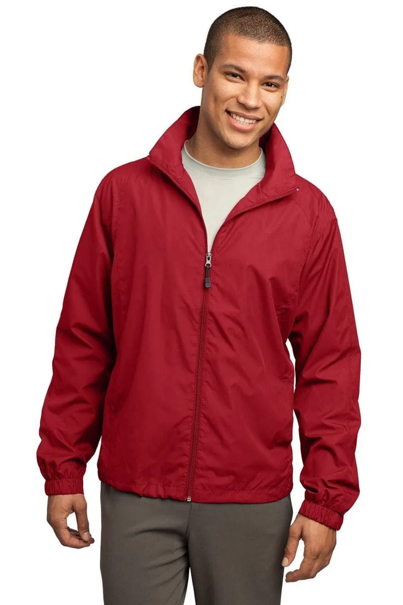 Sport-Tek JST70: Full-Zip Wind Jacket