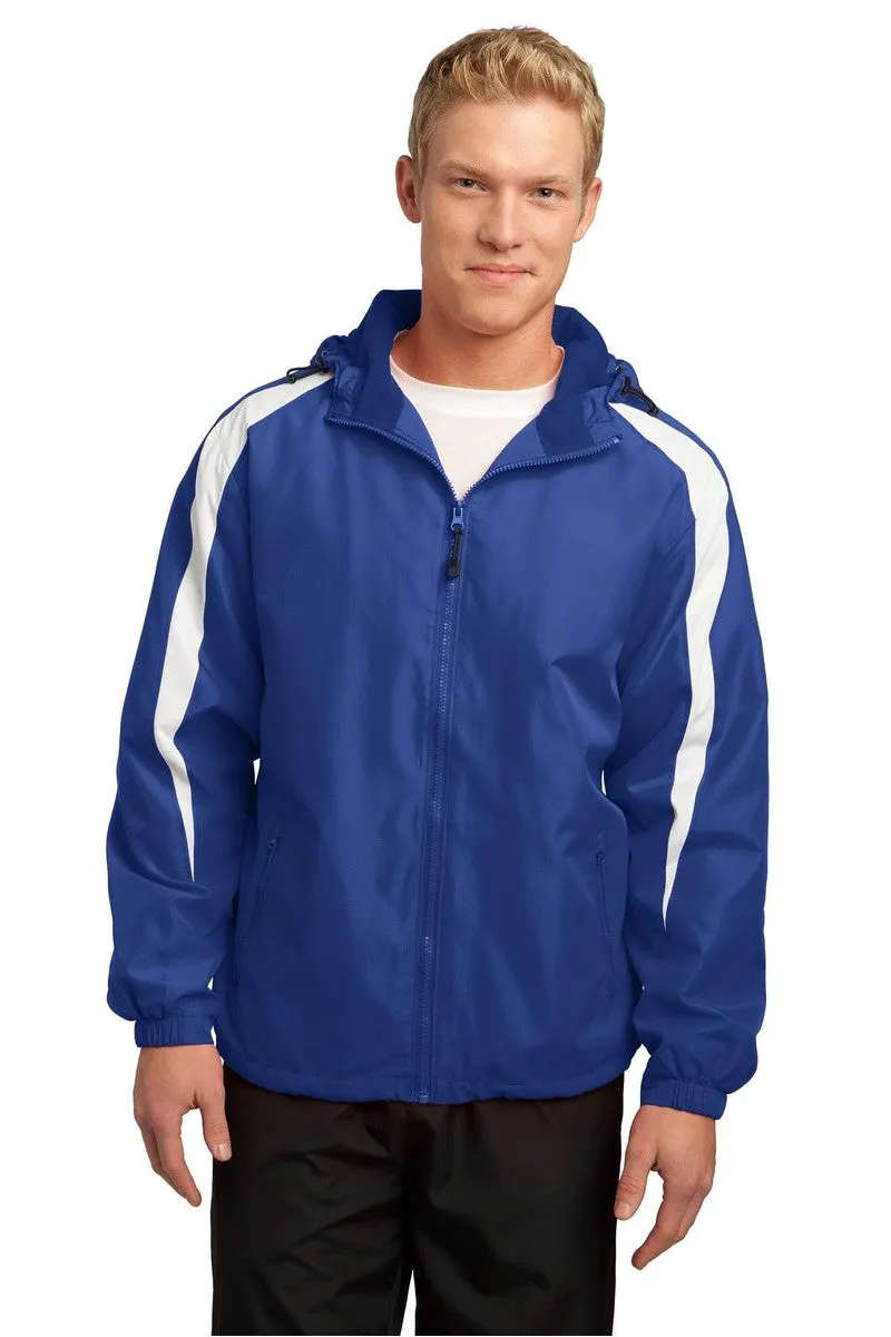 Sport-Tek JST81: Fleece-Lined Colorblock Jacket