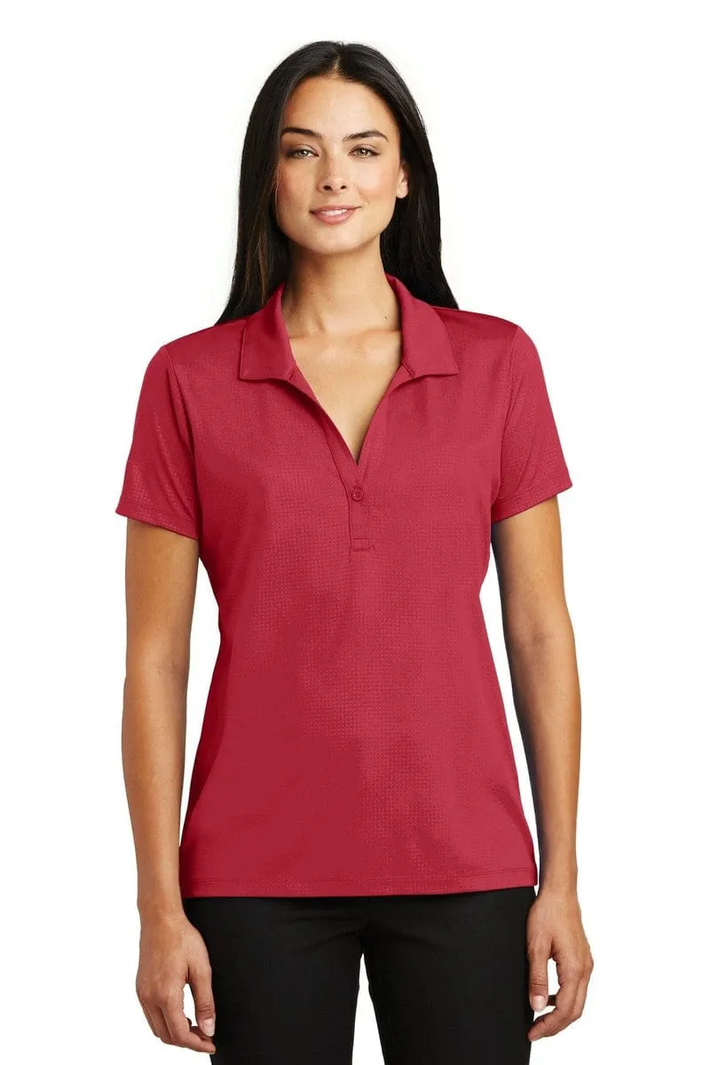 Sport-Tek LST630: Ladies Embossed PosiCharge Tough Polo