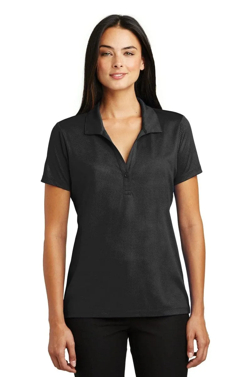 Sport-Tek LST630: Ladies Embossed PosiCharge Tough Polo