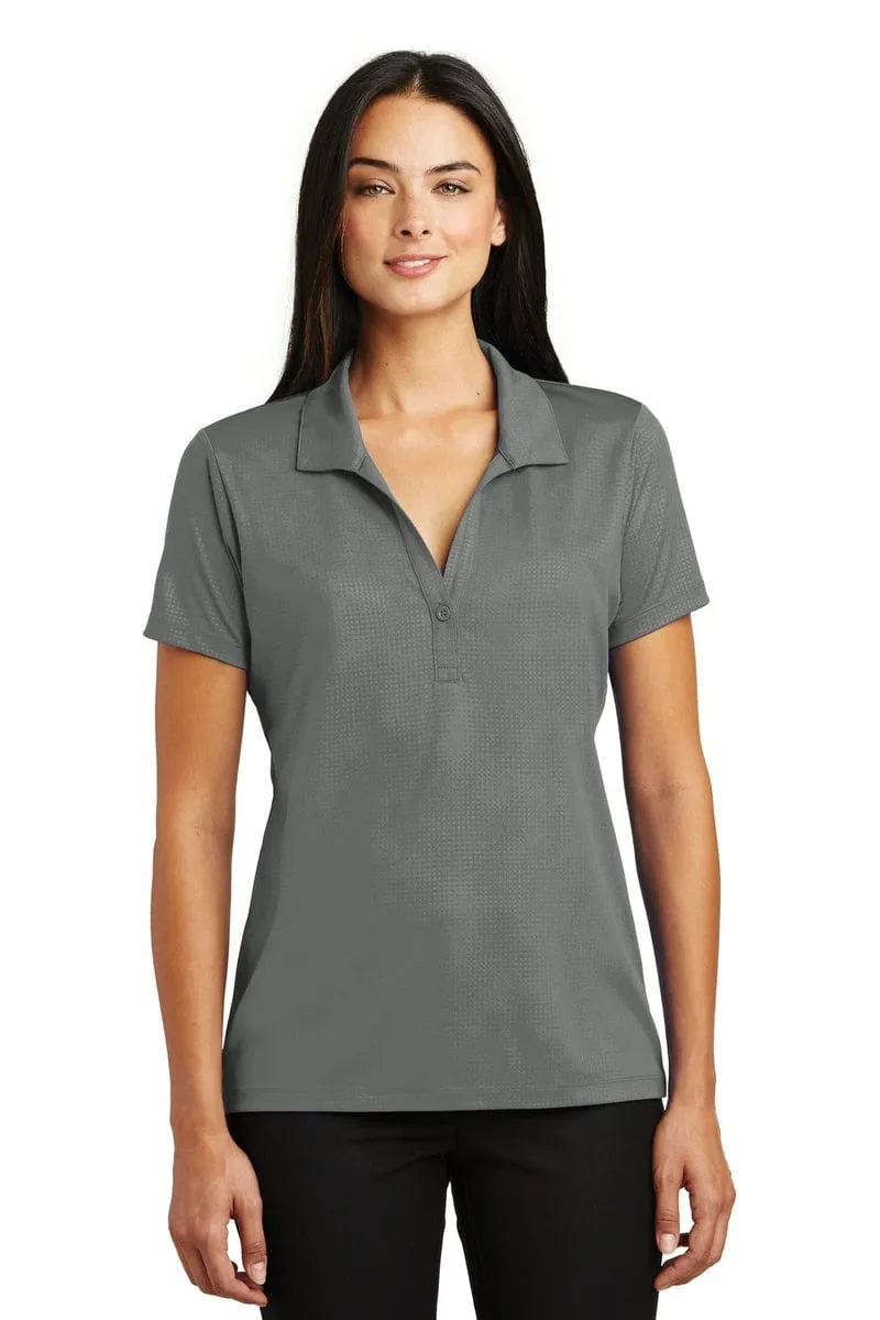 Sport-Tek LST630: Ladies Embossed PosiCharge Tough Polo