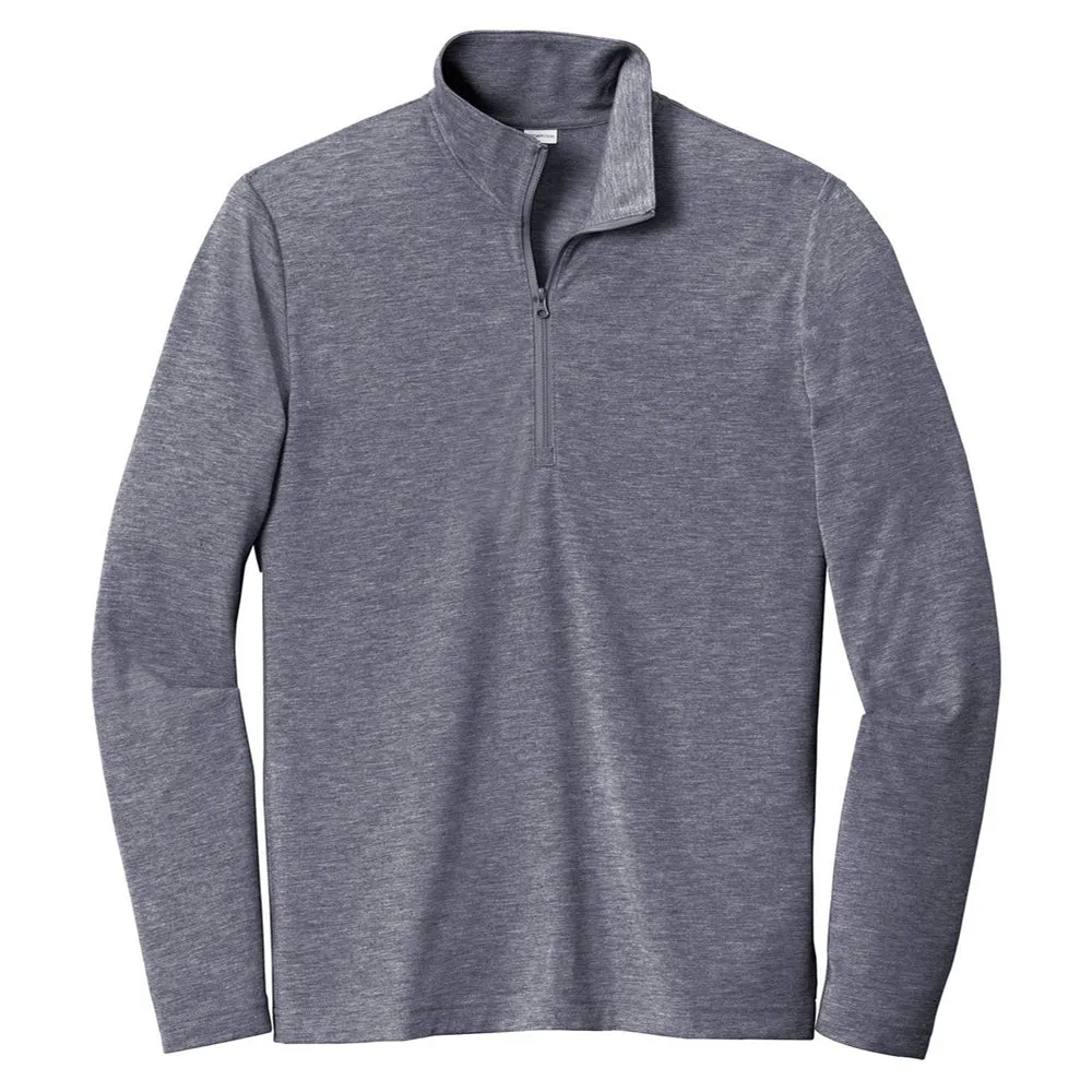 Sport-Tek ® PosiCharge ® Tri-Blend Wicking 1/4-Zip Pullover