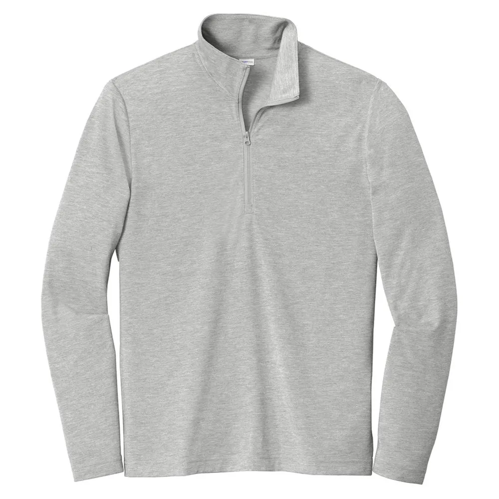 Sport-Tek ® PosiCharge ® Tri-Blend Wicking 1/4-Zip Pullover