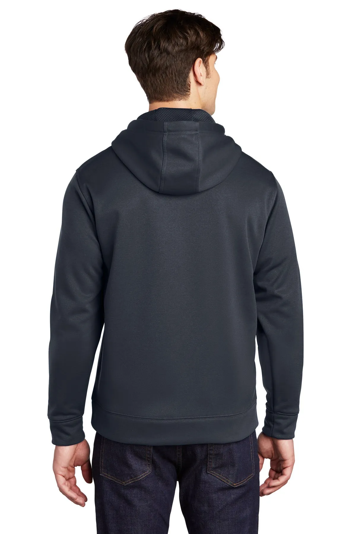 Sport-Tek Repel Fleece Customized Hooded Pullovers, Graphite Grey