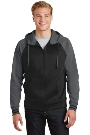 Sport-Tek ST236: Sport-Wick Varsity Fleece Full-Zip Hooded Jacket