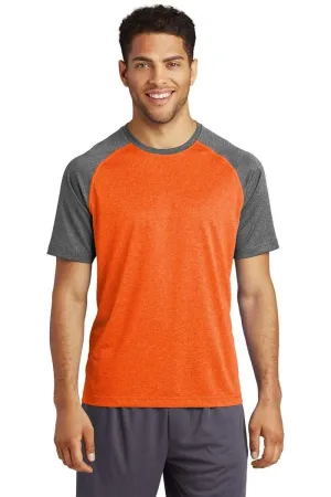 Sport-Tek ST362: Heather-On-Heather Contender Tee