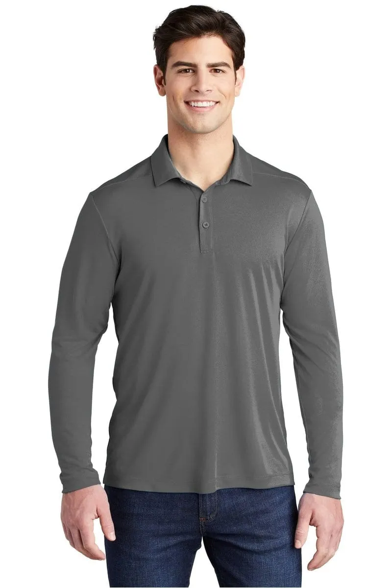 Sport-Tek ST520LS: Posi-UV Pro Long Sleeve Polo