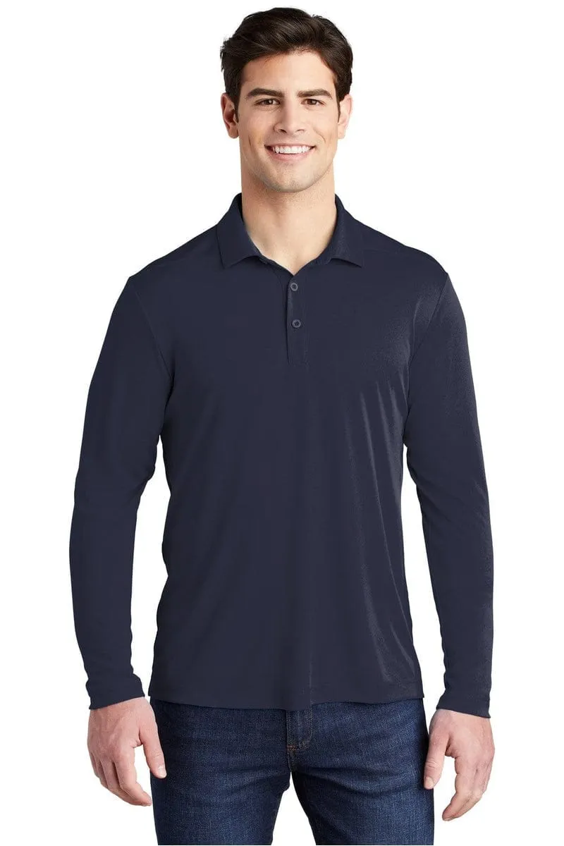 Sport-Tek ST520LS: Posi-UV Pro Long Sleeve Polo