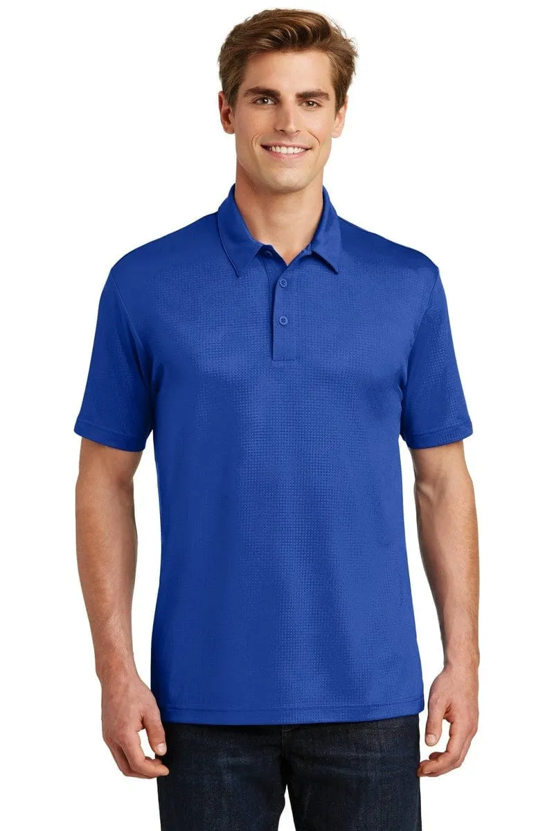 Sport-Tek ST630: Embossed PosiCharge Tough Polo