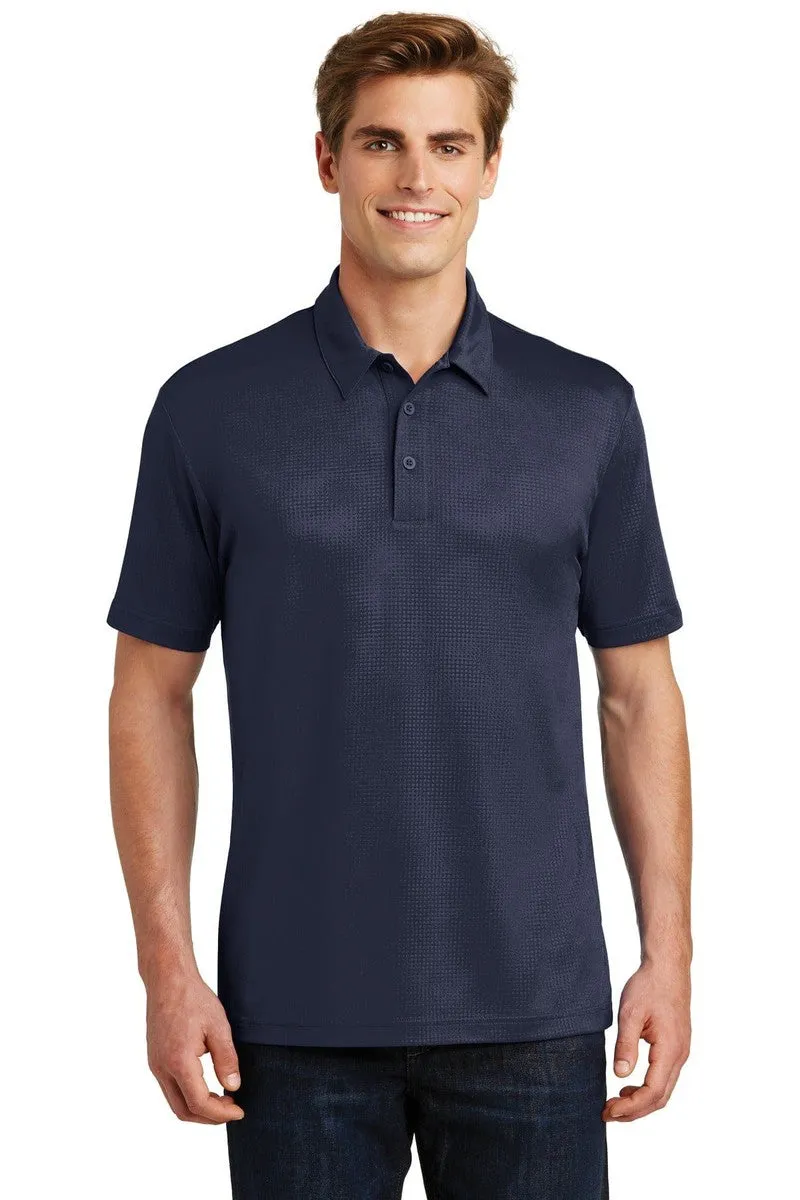 Sport-Tek ST630: Embossed PosiCharge Tough Polo